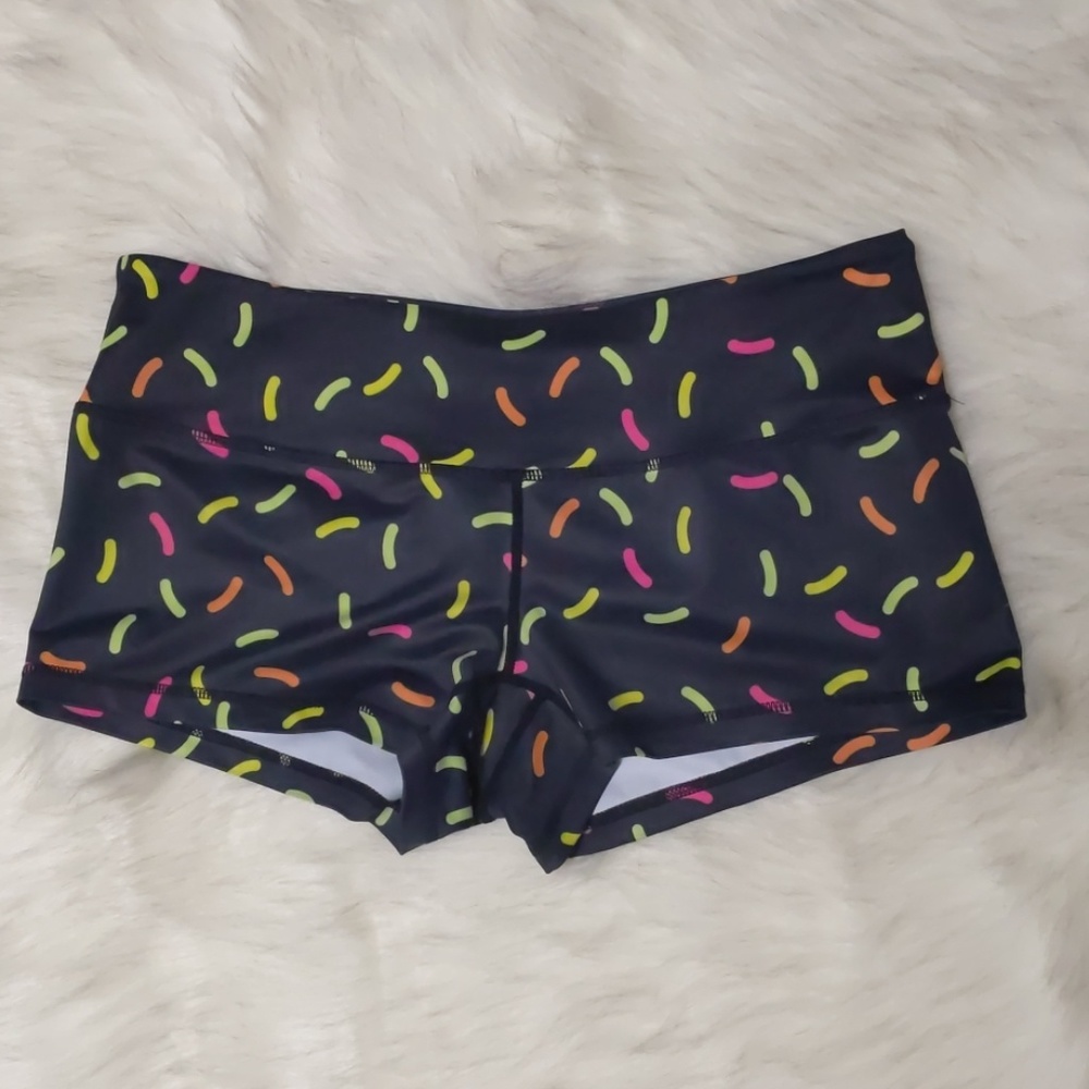 Feed Me Fight Me Donut Sprinkle Shorts
